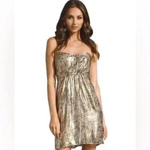 Shoshanna Metalic‎ Party dress